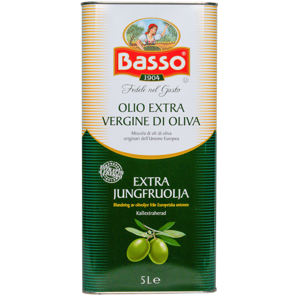 Basso Aceite Extra Virgen de Oliva Tin 5l
